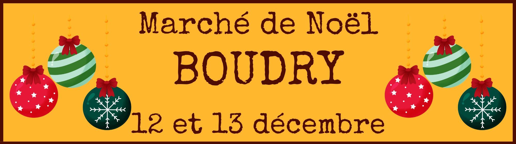 Marché de Noël Boudry